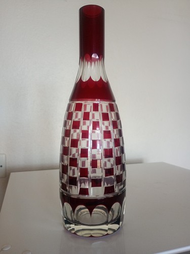 Vase bouteille verre - , "bouteille"