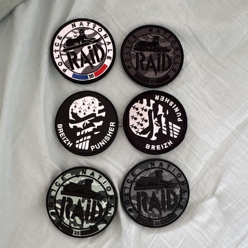 Lot écussons patches police - lot, 6