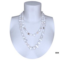 Collier Long Perles, Nacre