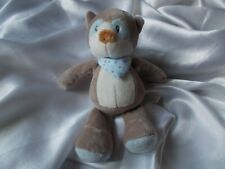 Doudou raton laveur Jim & Bob, grelot, 20 cm, Nattou