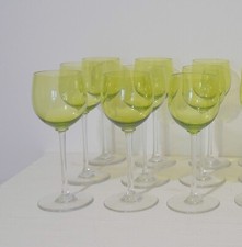 1 verre cristal Roemer Chartreuse jaune Baccarat perfection