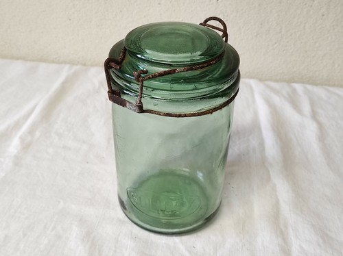 Ancien bocal verre solidex - ancien,