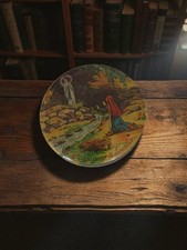 Boîte souvenir ancienne de Lourdes vintage, objet religieux rétro collection