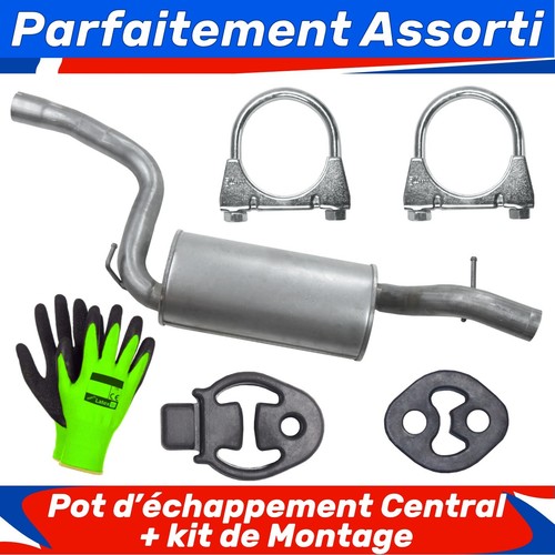 Pot échappement centr - d’échappement,