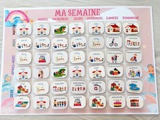 Semainier planning Enfant Format A3