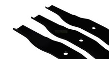 JEU DE 3 lames 43 CM pour tondeuse à gazon ISEKI SG13, SG15, SG17, 859530606100
