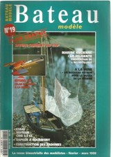 BATEAU MODELE N°19 PLAN : BATEAU CARRELET 1/20e / HYDRO 3.5 / LA DILIGENTE