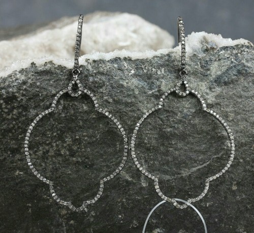 Diamant pendantes oreille - diamant,
