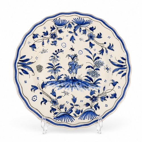 Assiette décorative - , en