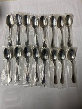 CHRISTOFLE - PERLE - 16 Cuillères À dessert 13,5 Cm. Très Bon État -