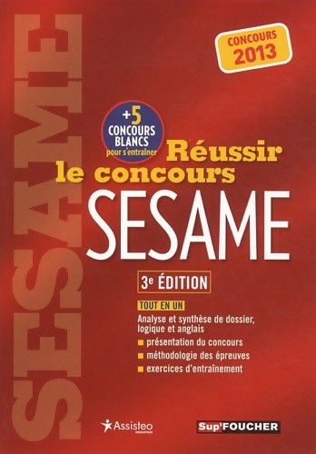 Réussir concours sesame - réussir,