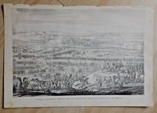 Gravure ancienne 1850 - Carle Vernet -  Austerlitz - Napoléon -