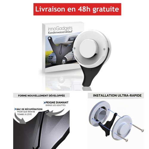 évacuation condensation - Évacuation, de