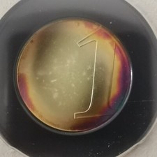 COFFRET 1 FRANC ULTIME ARGENT STARCK 2001 / FRANCE SILVER / PATINE VIOLETTE