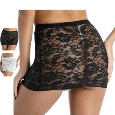 Mini Jupe Transparente En
