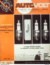 Autovolt 1966 # 364 Triumph Hérald 1200 Nylon Zytel Relais Mixo