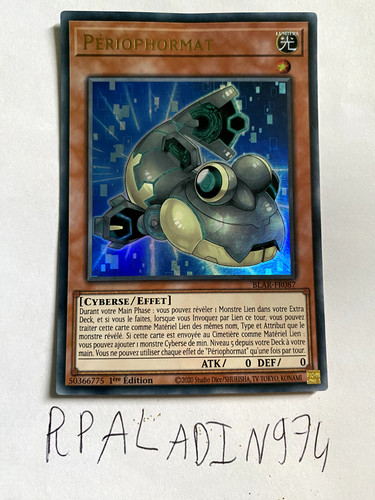 Carte oh périophormat - yu-gi-oh!,