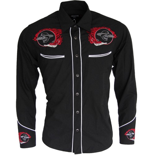 Relco chemise rockabilly - rockabilly, biker
