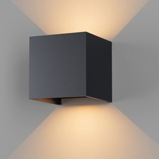 Applique Murale Interieur/Exterieur 12W Avec Angle de Faisceau Réglable Appli...