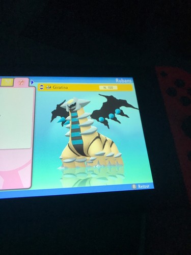 Giratina shiny pokemon diamant