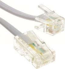 7m Câble Téléphonique RJ11 vers RJ45 - Connecter un téléphone/box sur Ethernet