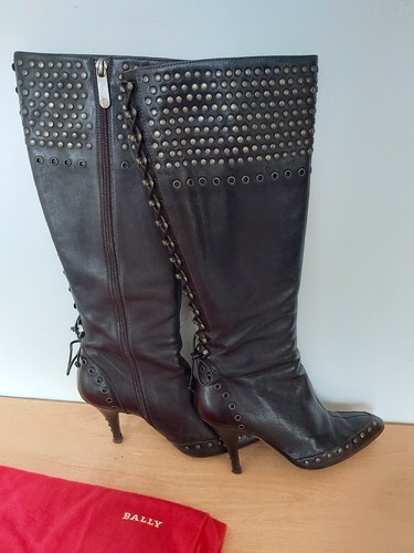Bottes zippées hautes cuir - en,
