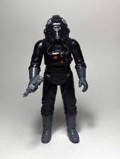 Star Wars Vintage 1982 Meccano TIE Fighter Pilot loose complet blaster gris