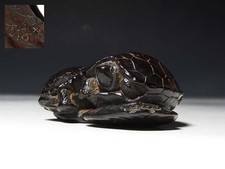 Ancien Netsuke japonais trois