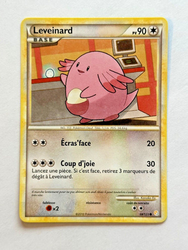 Carte pokemon leveinard - pokemon,