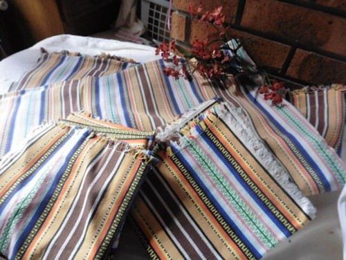 Vintage nappe serviettes - vintage, +12