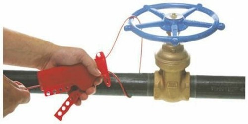 Verrouillage valve câble
