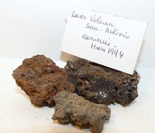 Minéraux Collection - Laves Volcan San Antonio - Canaries en 1994 - 54g