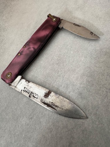 Couteau pliant ancien - , sabot