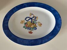 Grand plat de service ovale Borghese de Bernardaud