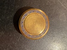 Rare Boîte Pilulier Vintage French Antique Jewellery Art Deco