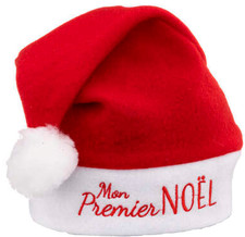 Bonnet de Noël bébé"Mon