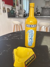 RICARD LOT COLLECTOR - 1 BOUTEILLE  VIDE + 1 CENDRIER EN OPALEX
