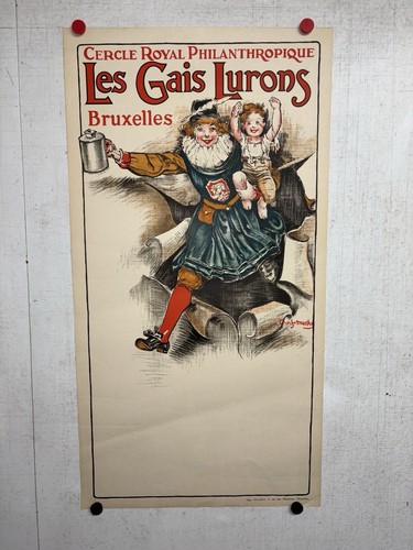 Rare affiche ancienne