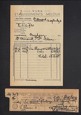 SAINT-AMAND-MONTROND (18) VIN "Ets. MELOUX" en 1958