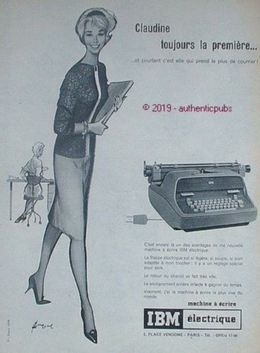 Publicite ibm electrique - ibm,