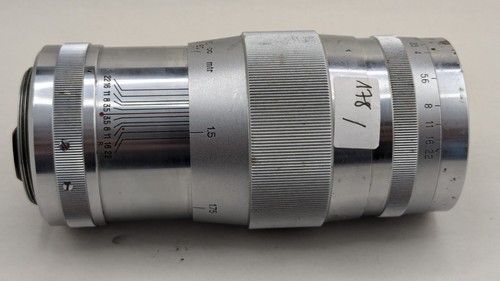 Objectif 135mm chrome - objectif, 3.5/135mm