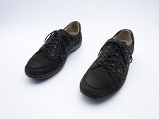 Waldläufer Femmes Chaussure à Lacets Basse Baskets Cuir Braun Taille 40 Eu Art