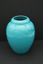 Grand vase céramique émaillée Primavera art deco ,ceramic vintage,design.