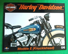 FASICULE HARLEY DAVIDSON ALTAYA N°  06:"  MODELE E ( Knucklehead ) "  tbe