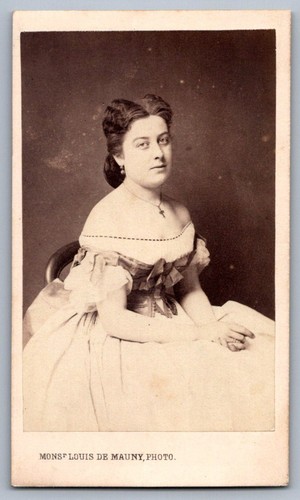 Cdv 1868 belle - cdv,