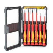 Jeu de 6 embouts de tournevis isolés 1000V jeu d'outils de réparation électri