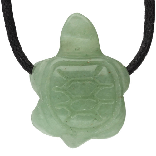 Pendentif tortue aventurine - pendentif, en