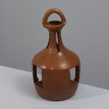 Léon Lempereur Sars Poteries lanterne en grès vernissé ajouré 1930s