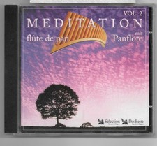 MEDITATION - Vol.2 - Flûte De Pan / CD en TBE
