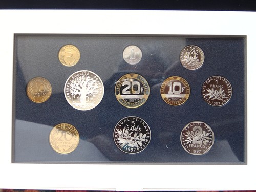 Monnaie paris coffret 1991 - monnaie,